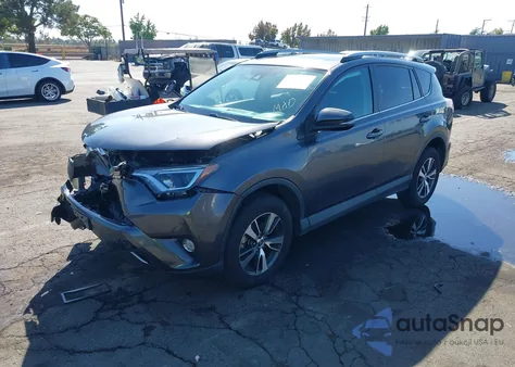 2018 Toyota Rav4 Xle from USA, damaged, VIN 2T3WFREV6JW484903